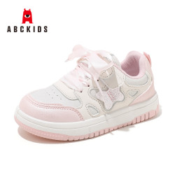 ABCKIDS ABC KIDS童鞋 小白鞋可爱女孩鞋子 米粉 28 内长约18cm  均码