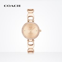 88VIP：COACH PARK系列日晖纹手链装饰石英女表