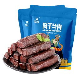 科尔沁 风干牛肉干250g*2