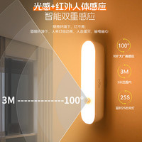 雷士 小夜灯人来亮人走灭人体感应便携磁吸卧室起夜灯10cm