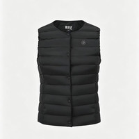 雪中飞 610+高蓬轻暖6.0系列 女式羽绒马甲（6色可选）
