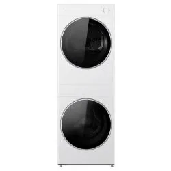 美的 清风明月2.0系列 MGH20A-W+MGH20AIR 一体式热泵洗烘套装