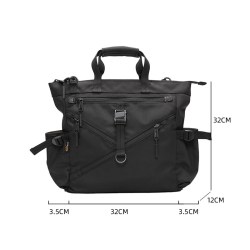 Fifteen Sixteen 15/16 cordura 弹道尼龙托特包男单肩通勤斜挎包大容量电脑手提包