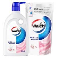 威露士 沐浴露嫩肤款500ml+袋装500ml
