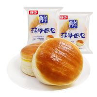 桃李 酵母面包牛奶蛋羹味巧克力味开心果味营养早餐零食下午茶糕点