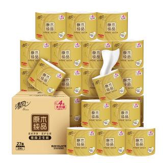 清风 加厚 卷纸200g*27卷
