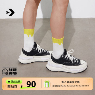 匡威 Run Star Legacy CX低帮夹心厚底鞋黑色A11489C A11489C 黑色 37
