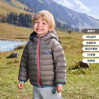 移动端：齐齐熊 [95绒子蓄热防水]齐齐熊宝宝羽绒服男童冬季户外保暖儿童轻薄外套