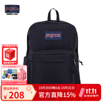 JANSPORT 男女款双肩包 4QUT008 黑色 中号