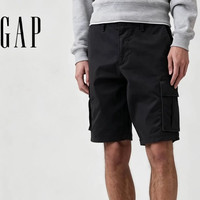 Gap 男士多口袋工装中腰短裤