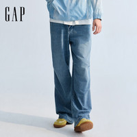 Gap 男士中腰轻量降落伞牛仔休闲长裤