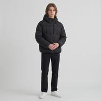 ZARA 连帽夹棉加厚防风拉链工装夹克外套男夹克