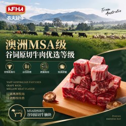 农夫好牛 澳洲进口原切牛腩块牛腩肉安格斯谷饲生鲜牛肉烤肉食材