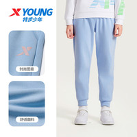 特步 加绒款 儿童运动裤