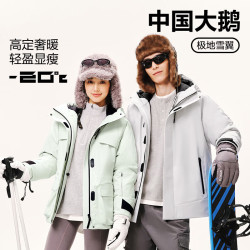 网易严选 中国大鹅 燕云地表强温雪翼90白鹅绒-20℃抗寒保暖羽绒服
