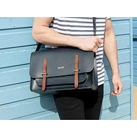 24点截止：Cambridge Satchel Bridge 大号拼色背包 15英寸