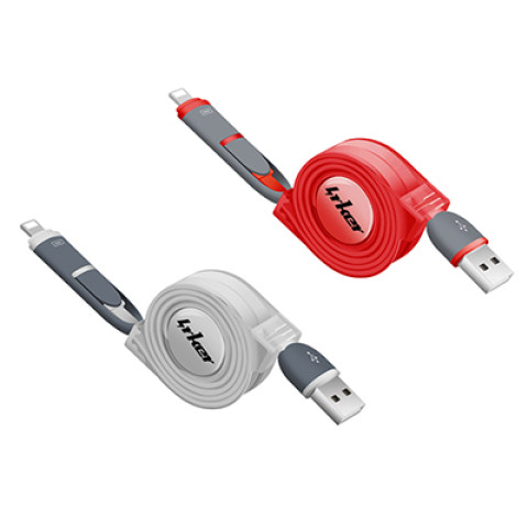 LRKER 苹果安卓二合一数据线iphone5\/6\/6s\/7\/