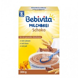 Bebivita 贝唯他 谷物巧克力牛奶营养米粉8个月以上 2件装