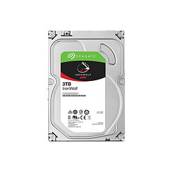 SEAGATE 希捷 酷狼 5900RPM 64MB SATA NAS机械硬盘 3TB