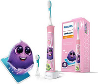 PHILIPS 飞利浦 Sonicare 儿童电动牙刷 HX6322/04，采用声波技术，温和清洁，绿松石色