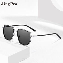 JingPro 镜邦 1.60定制偏光太阳镜（含散光）+超酷飞行员双梁镜框（多款可选）