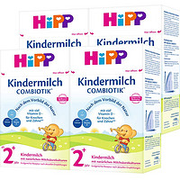 HiPP 喜宝 有机婴儿配方奶粉 2+段/5段 600g*4盒装
