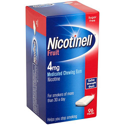 Nicotinell 水果味口珠 96*4mg/粒