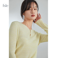 FANSILANEN 范思蓝恩 Z210293 女士针织衫