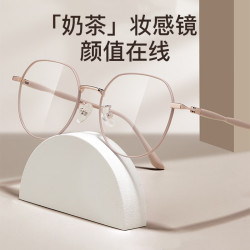 万新 1.60膜层变色防蓝光-多款镜架可选（发货带镜片包装）