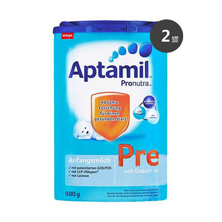 Aptamil 爱他美 婴幼儿童奶粉 Pre段 800g*2罐