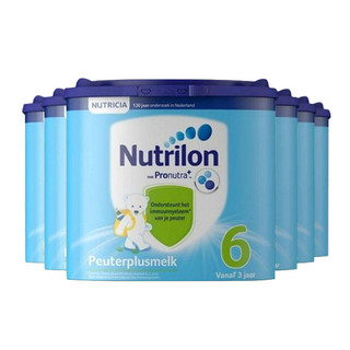 银联返现购：Nutrilon 牛栏 婴幼儿成长奶粉 6段 (400克) x6罐