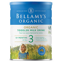 BELLAMY'S 贝拉米 经典系列 有机幼儿奶粉 澳版 3段 900g