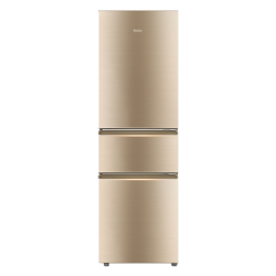 haier海尔218升三门海尔冰箱bcd218stps