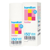 凑单品、银联专享：HAMILTON 汉密尔顿 幼儿防晒霜 SPF50+ 50ml （滚珠）