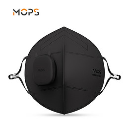 MOPS忻风动力口罩 PM2.5智能防尘防雾霾  可充电 黑色