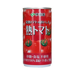 ITOEN 伊藤园 100%蔬果汁 番茄汁饮品 190g*4听