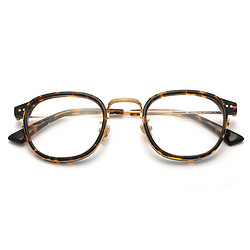 HAN 板材眼镜框架41026+1.60防蓝光镜片