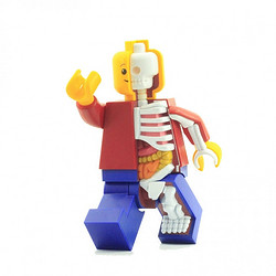 4D MASTER X JASON FREENY 乐高积木人透视骨骼模型（11寸 超大版） 