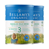 Bellamy's澳洲贝拉米3段有机奶粉 900g 2罐装