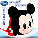  迪士尼Disney 儿童书包 双肩幼儿园米奇毛绒公仔幼儿园背包3-6周岁宝宝男女童 米奇 DHF85244-A 黑色/红色　
