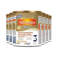 荷兰版美赞臣Nutramigen LGG安敏健深度水解抗过敏奶粉3段 (1罐400克)（6罐装）