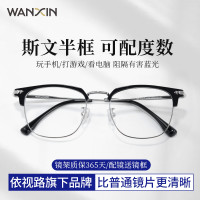 winsee 万新 1.56较薄非球面树脂镜片+超轻钛架多款可选
