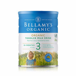 BELLAMY'S 贝拉米 婴儿有机奶粉 3段 900g*6罐装