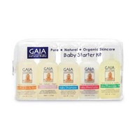 GAIA 婴儿迷你洗浴套装 50ml*5瓶 *2件