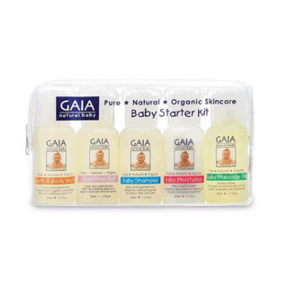 GAIA 婴儿迷你洗浴套装 50ml*5瓶 *2件