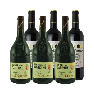 cavatina 卡蒂娜庄园 古堡 吉恭达斯 干红葡萄酒 750ml*6支 整箱装