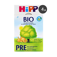 HiPP 喜宝 有机Pre段新生儿奶粉 600g*4盒