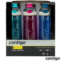 银联专享：Contigo 康迪克 直饮水杯 709ml*3 