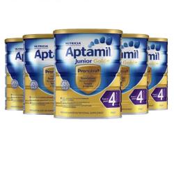 Aptamil爱他美金装奶粉4段 900g *6罐