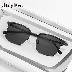 JingPro 镜邦 1.60近视/偏光太阳镜（含散光）+超酷双梁飞行员镜框多款可选